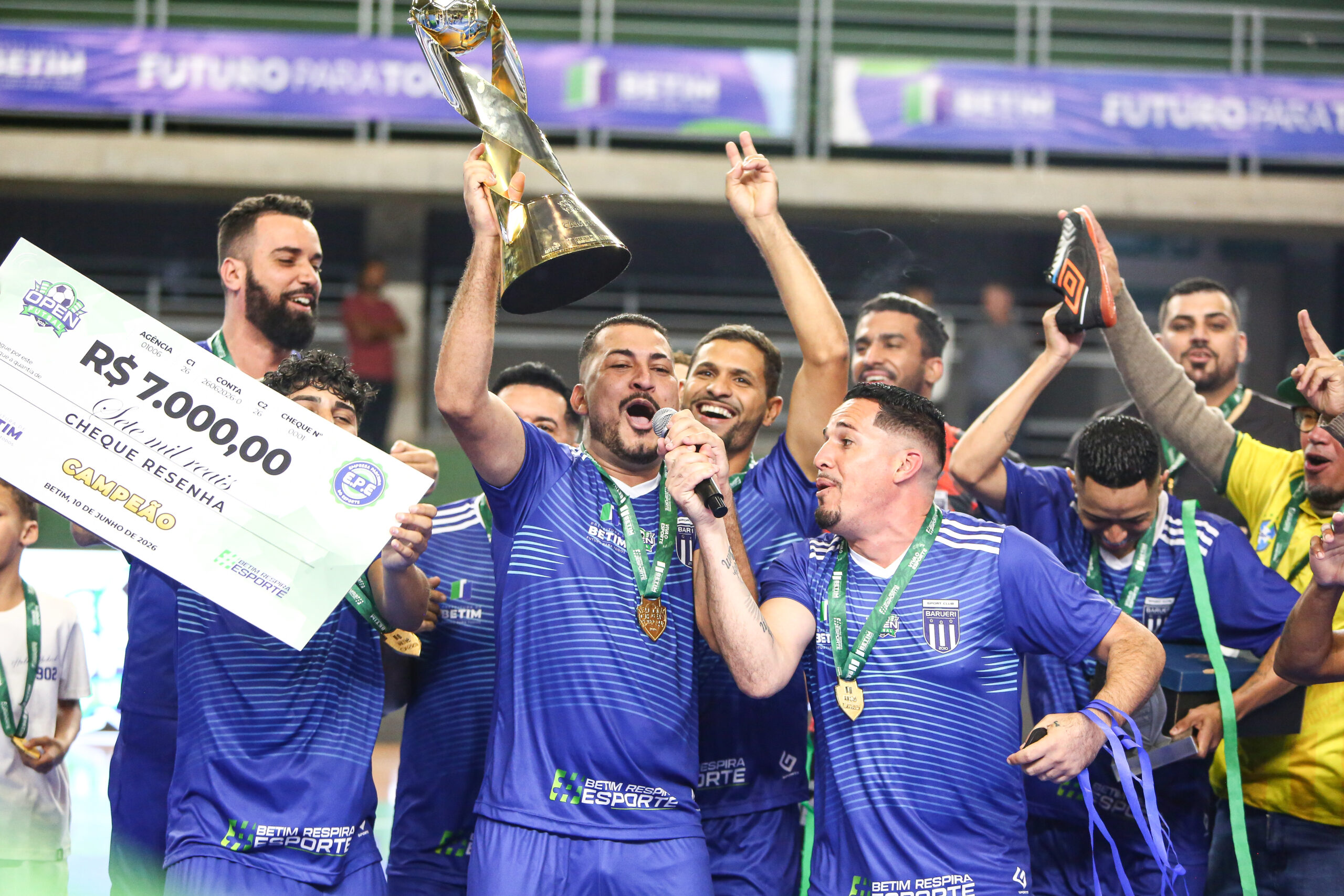 Barueri supera Real Sparta e conquista o título do Open Futsal Foto: Vinícius Gideão/ Gd Clicks